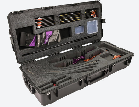 SKB 3i-4217-RC iSeries Double Recurve Case, Black