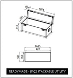 Readymade - SKC2 Stackable Utility (INTERNAL DIMENSION : 987 X 353 X 372MM)