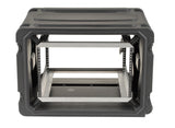 SKB 20" Deep 6U Roto Shockmount Rolling Rack | 3SKB-R06U20W