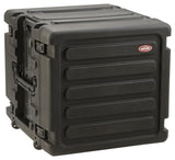 SKB 20" Deep 8U Roto Shockmount Rolling Rack | 3SKB-R10U20W